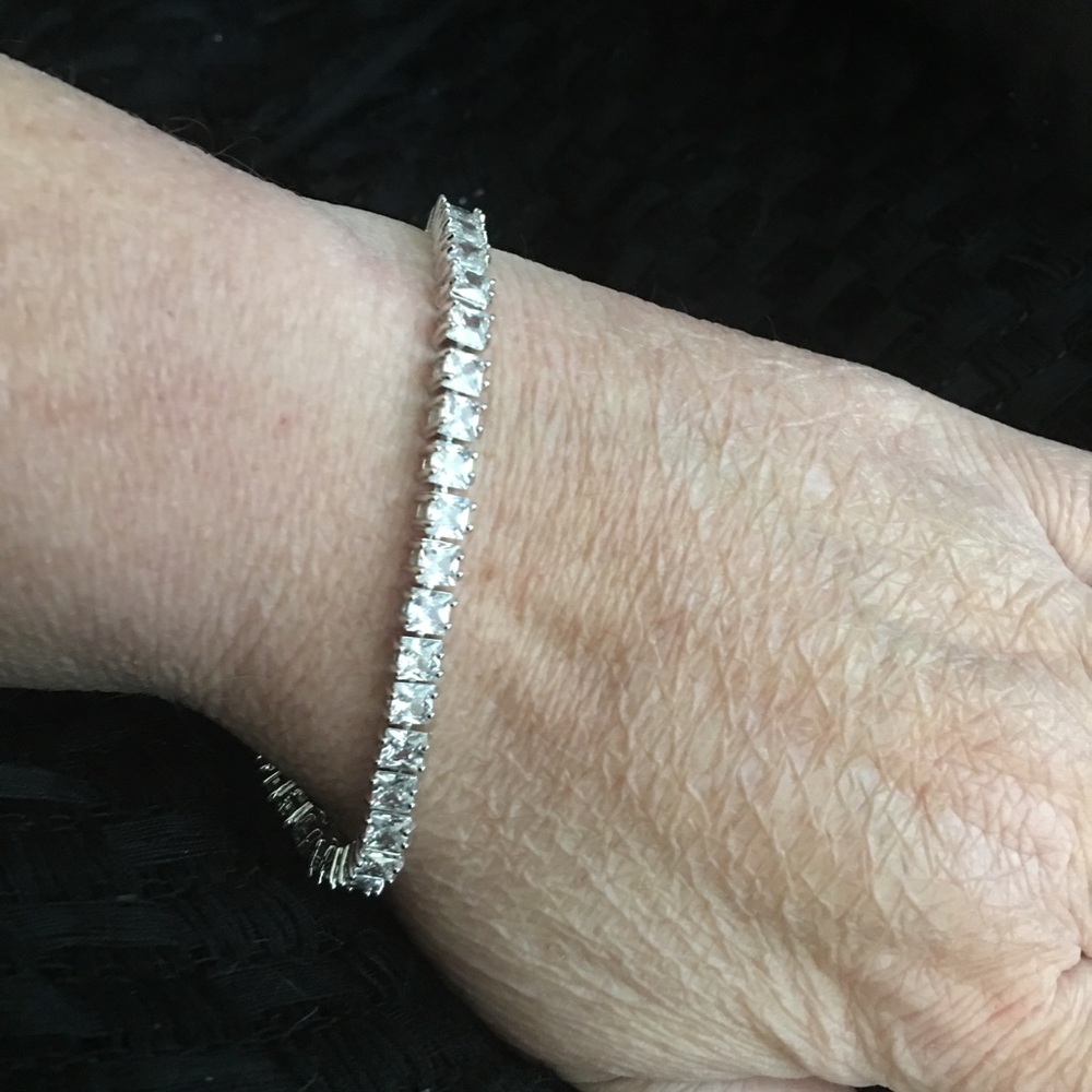 CZ Brilliant Cut Tennis Bracelet